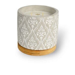 16 OZ Damask Stone Queen of Bourbon Candle