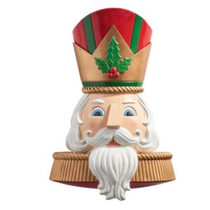 21.5" Nutcracker Head Wall Art