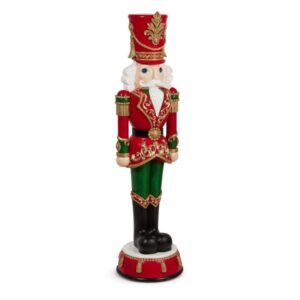 36" Red and Green Nutcracker