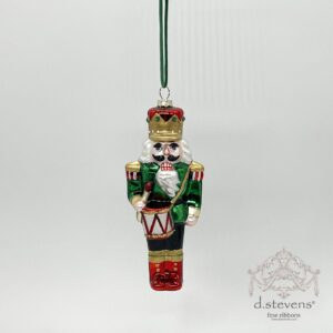 7" Glass Traditional Nutcracker